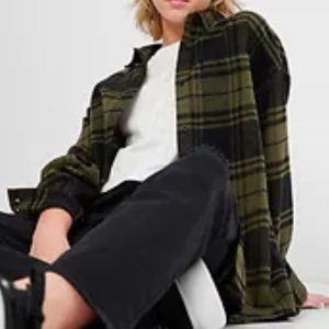 Gap Teen 100% Organic Cotton Flanner Shirt